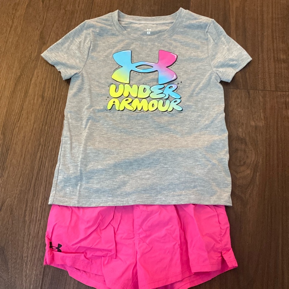 Under Armour short and shirt set